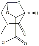 6,8-Dioxa-3-azabicyclo[3.2.1]octane-7-carbonyl chloride, 3-methyl-2-oxo-, (1R-exo)- (9CI)|