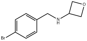 N-(4-Bromobenzyl)oxetan-3-amine Structure