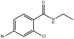 N-Ethyl 4-broMo-2-chlorobenzaMide Structure