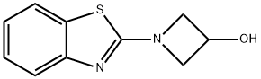 1-(Benzo[d]thiazol-2-yl)azetidin-3-ol 化学構造式
