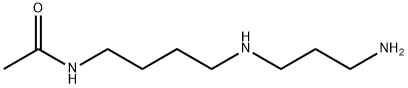 N(8)-acetylspermidine Structure