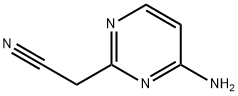 4-氨基-2-嘧啶乙腈 结构式