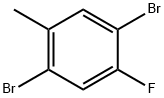 2,5-二溴-4-氟甲苯, 134332-29-9, 结构式