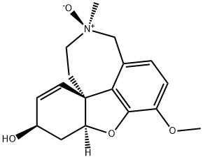 加兰他明 N-氧化物, 134332-50-6, 结构式