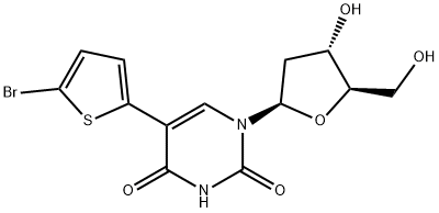 134333-70-3 5-(5-bromothien-2-yl)-2'-deoxyuridine
