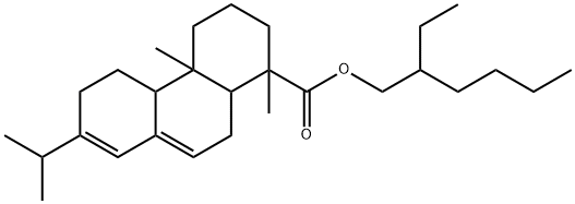 2-ethylhexyl [1R-(1alpha,4abeta,4balpha,10a.alpha)]-1,2,3,4,4a,4b,5,6,10,10a-decahydro-7-isopropyl-1,4a-dimethylphenanthren-1-carboxylate Structure