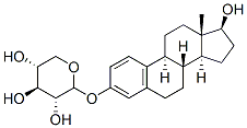 estradiol-3-xyloside Structure