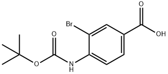 1343662-35-0 3-溴-4-((叔丁氧基羰基)氨基)苯甲酸