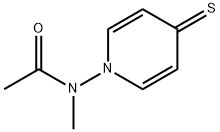 Acetamide,  N-methyl-N-(4-thioxo-1(4H)-pyridinyl)-,134368-13-1,结构式