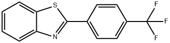 2-(4-Trifluoromethyl-phenyl)-benzothiazole Struktur