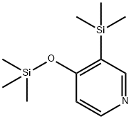 Pyridine, 3-(trimethylsilyl)-4-[(trimethylsilyl)oxy]- (9CI) Structure