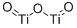 Dititanium trioxide Structure