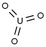 三氧化铀, 1344-58-7, 结构式