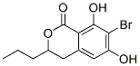 134419-24-2 7-Bromo-3,4-dihydro-6,8-dihydroxy-3-propyl-1H-2-benzopyran-1-one