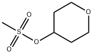 Tetrahydro-2H-pyran-4-yl  methanesulfonate Struktur