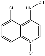 (NZ)-N-(5-chloro-1-hydroxy-quinolin-4-ylidene)hydroxylamine 结构式