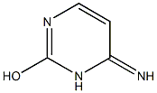 2-Pyrimidinol, 1,6-dihydro-6-imino-, (E)- (9CI) Structure