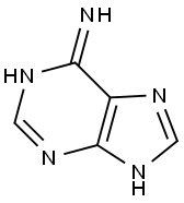 6H-Purin-6-imine, 1,9-dihydro-, (E)- (9CI) Structure