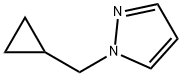 1-(环丙基甲基)吡唑, 1344382-51-9, 结构式