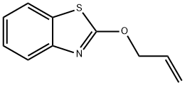 Benzothiazole, 2-(2-propenyloxy)- (9CI),13444-13-8,结构式