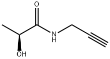 Propanamide, 2-hydroxy-N-2-propynyl-, (S)- (9CI) 结构式