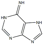 6H-Purin-6-imine, 1,7-dihydro-, (Z)- (9CI) 结构式