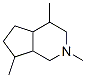 Octahydro-2,4,7-trimethyl-1H-cyclopenta[c]pyridine 结构式