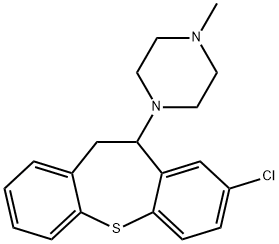 Clorotepine Struktur