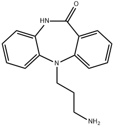5-(3-Aminopropyl)-5,10-dihydro-11H-dibenzo[b,e][1,4]diazepin-11-one Structure
