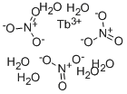 六水硝酸铽,13451-19-9,结构式