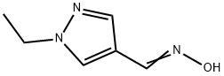 1H-Pyrazole-4-carboxaldehyde,1-ethyl-,oxime(9CI) 结构式