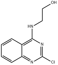 2-[(2-CHLOROQUINAZOLIN-4-YL)AMINO]ETHANOL 化学構造式