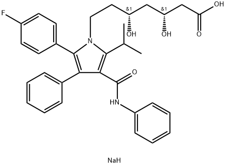 ATORVASTATIN SODIUM 化学構造式