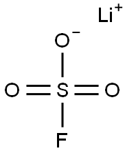 Lithium fluorosulfonate (anhydrous) Struktur