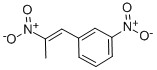 1-(3-NITROPHENYL)-2-NITROPROPENE 化学構造式