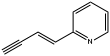 Pyridine, 2-(1-buten-3-ynyl)-, (E)- (9CI) 结构式