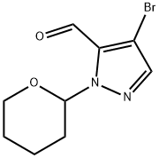 4-Bromo-2-(oxan-2-yl)pyrazole-3-carbaldehyde