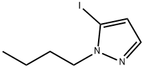 2-Butyl-3-iodopyrazole Structure