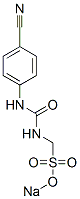 N-(4-cyanophenyl)-N'-((sodiosulfo)methyl)urea Structure