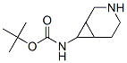 Carbamic acid, 3-azabicyclo[4.1.0]hept-7-yl-, 1,1-dimethylethyl ester, Structure