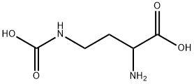 Butanoic acid, 2-amino-4-(carboxyamino)- (9CI) Struktur