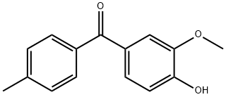 3-METHOXY-4-HYDROXYBENZYL,4'-METHYLBENZYL KETONE Struktur