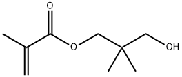 3-hydroxy-2,2-dimethylpropyl methacrylate Structure