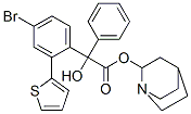 quinuclidinyl-2-thienyl-4-bromobenzilate,134637-07-3,结构式