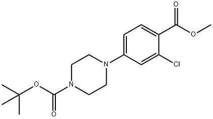 Methyl 4-(4-Boc-1-piperazinyl)-2-chlorobenzoate