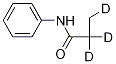 N-PhenylpropanaMide-d3,1346598-63-7,结构式