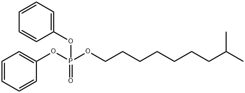 Diphenyl 8-Methyl-1-nonanol Phosphate 结构式