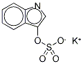 3-Indoxyl Sulfate-d4 PotassiuM Salt Struktur