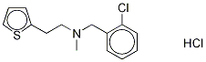 N-Methyl-N-[2-chlorobenzyl)]-2-thiopheneethanaMine Hydrochloride|