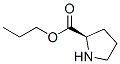 D-Proline, propyl ester (9CI) 结构式